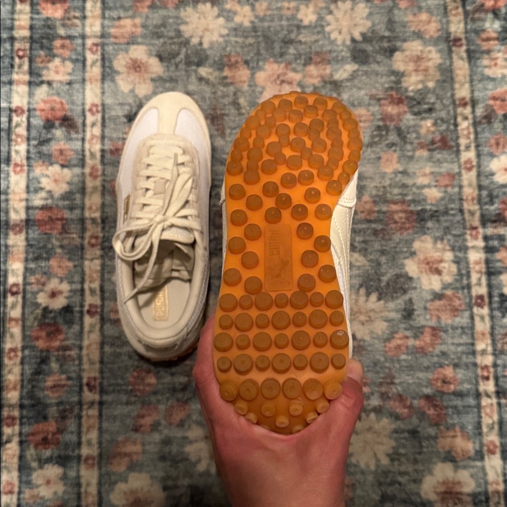 PUMA Easy Rider Elevated White & Frosted Ivory 7.5 - Picture 6 of 7